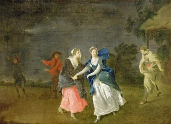 Fru Cibber som Cordelia, ca. 1755